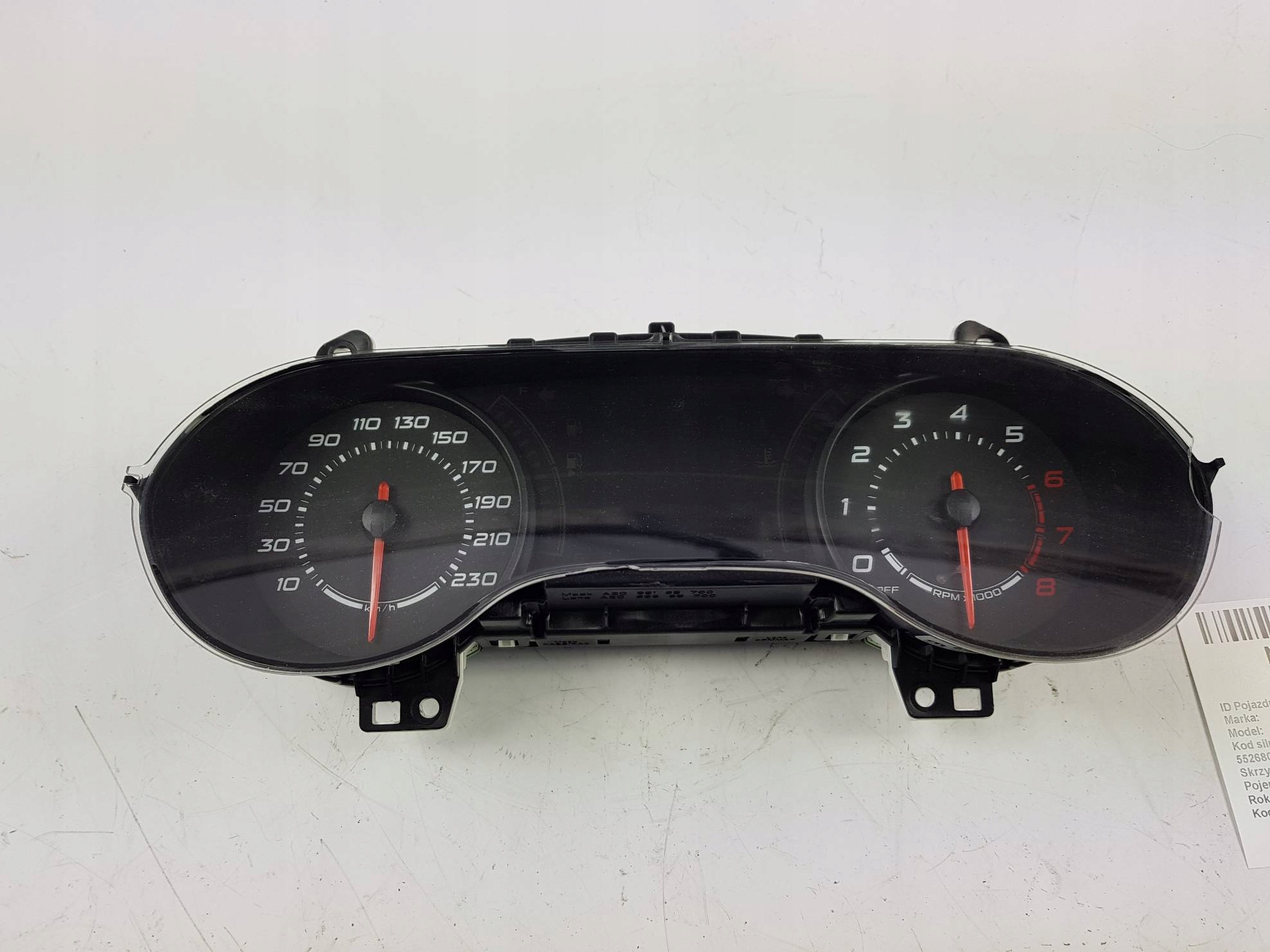 dials clock 00520706100 FIAT TIPO II