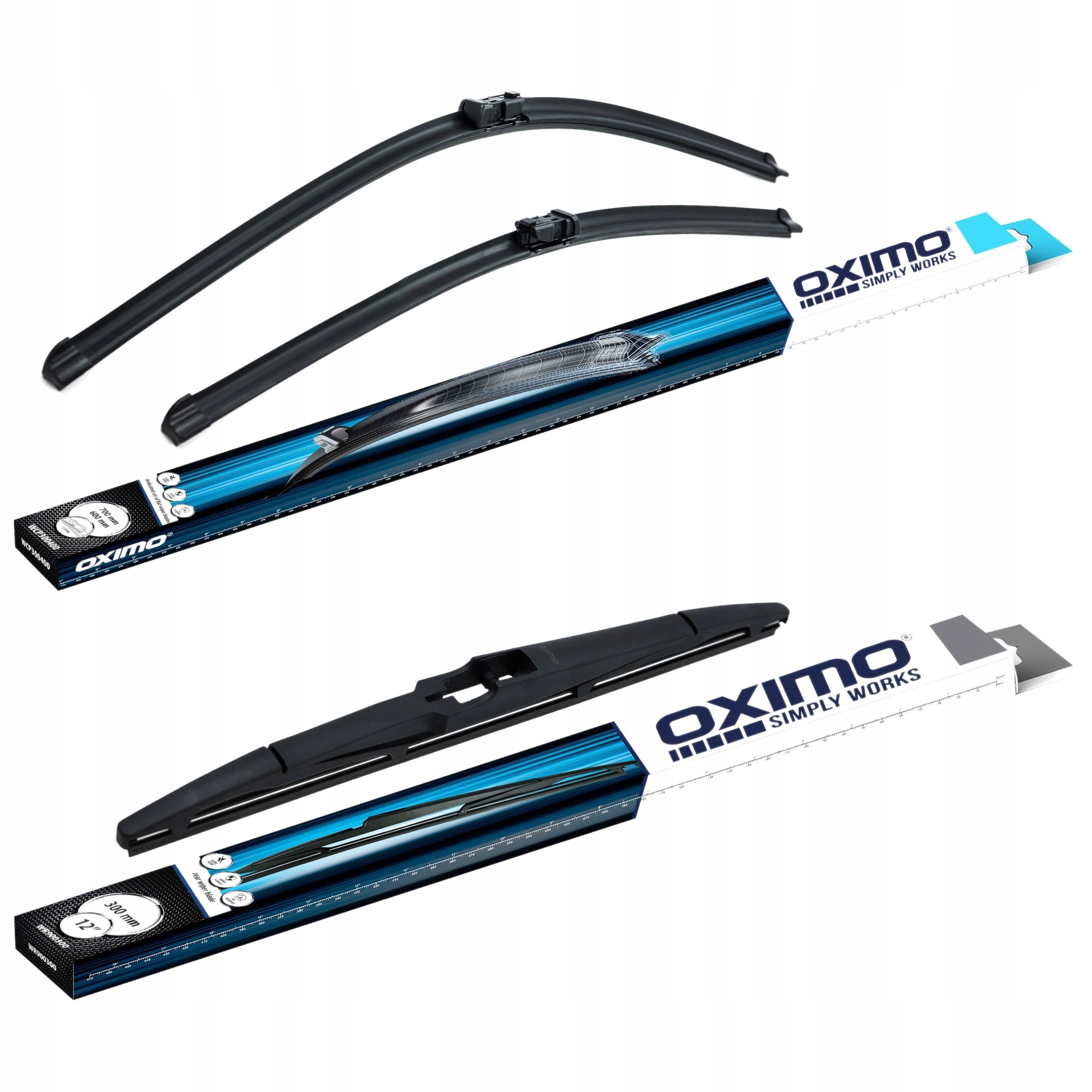 Wycieraczki Oximo Opel Astra (j Sports Tourer) Kombi 10/10-15/10 Przód+tył