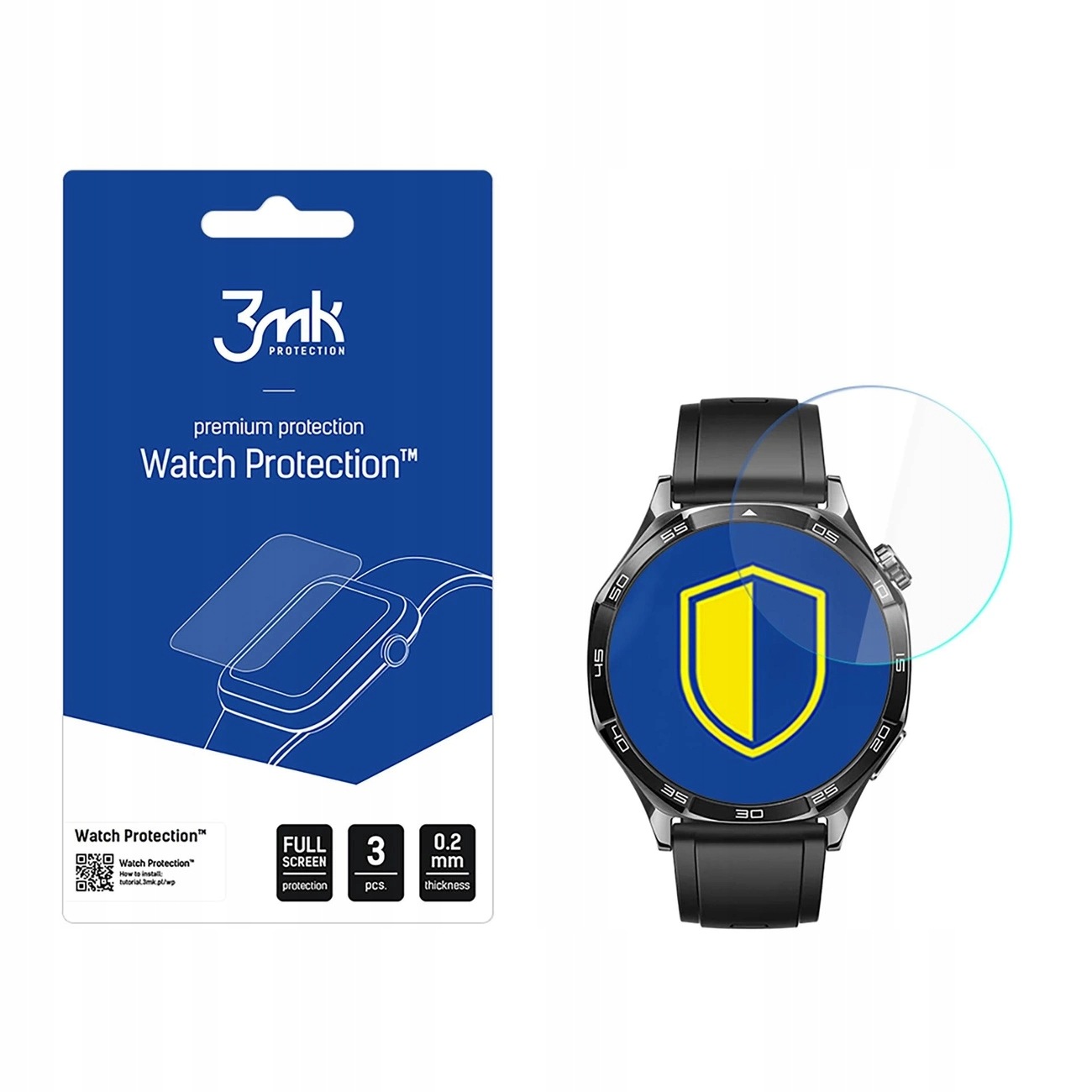 Szkło 3mk FlexibleGlass Watch Protection Huawei Watch Gt 5 Active 46mm