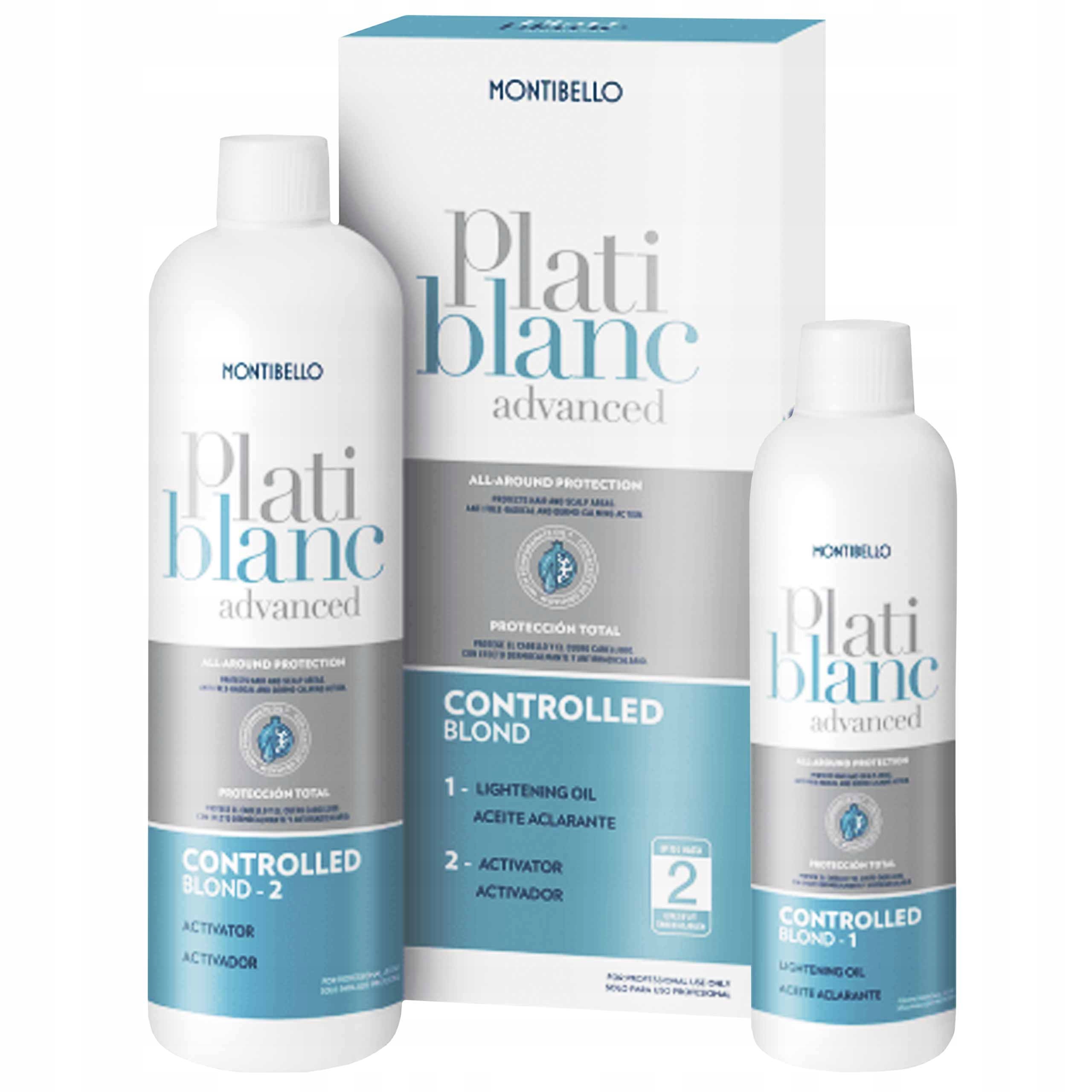 Rozjasňovače na vlasy Montibello blond Level 1-2