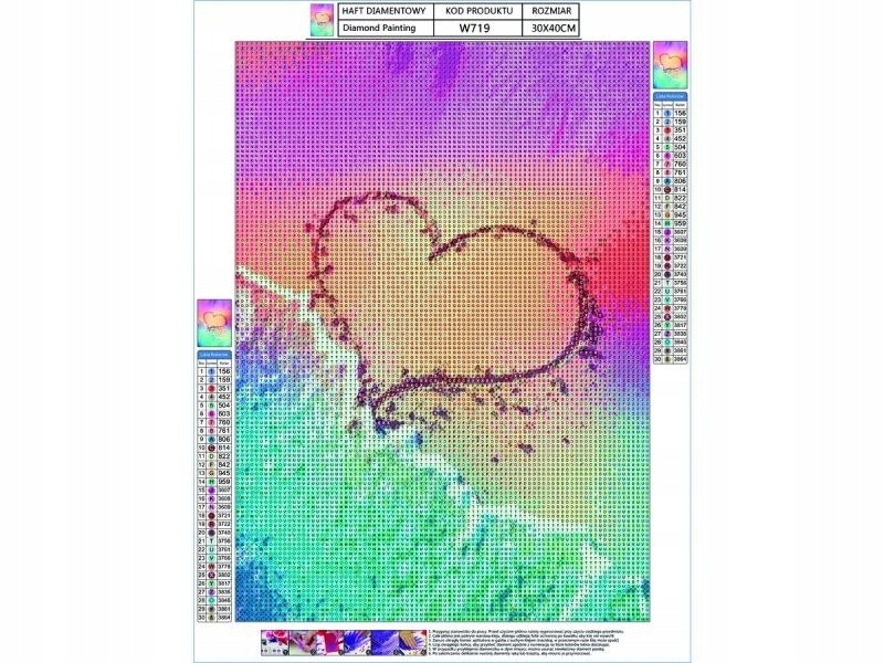 Haft Diamentowy, Obraz, Mozaika Diamentowa Diamond Marka DK