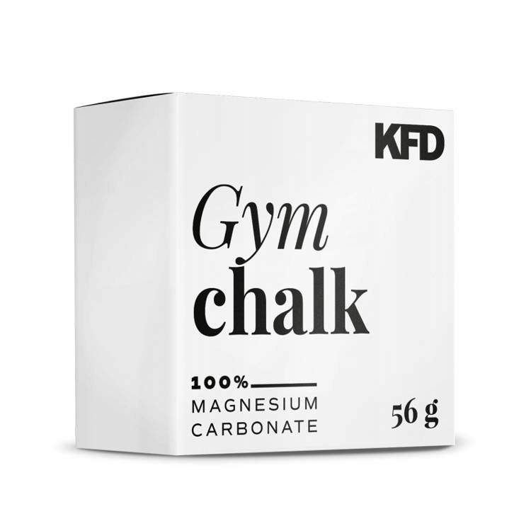 Kfd Gym Chalk Magnezja W Kostce 56g 100% Czysty Węglan Magnezu Mocny Uścisk