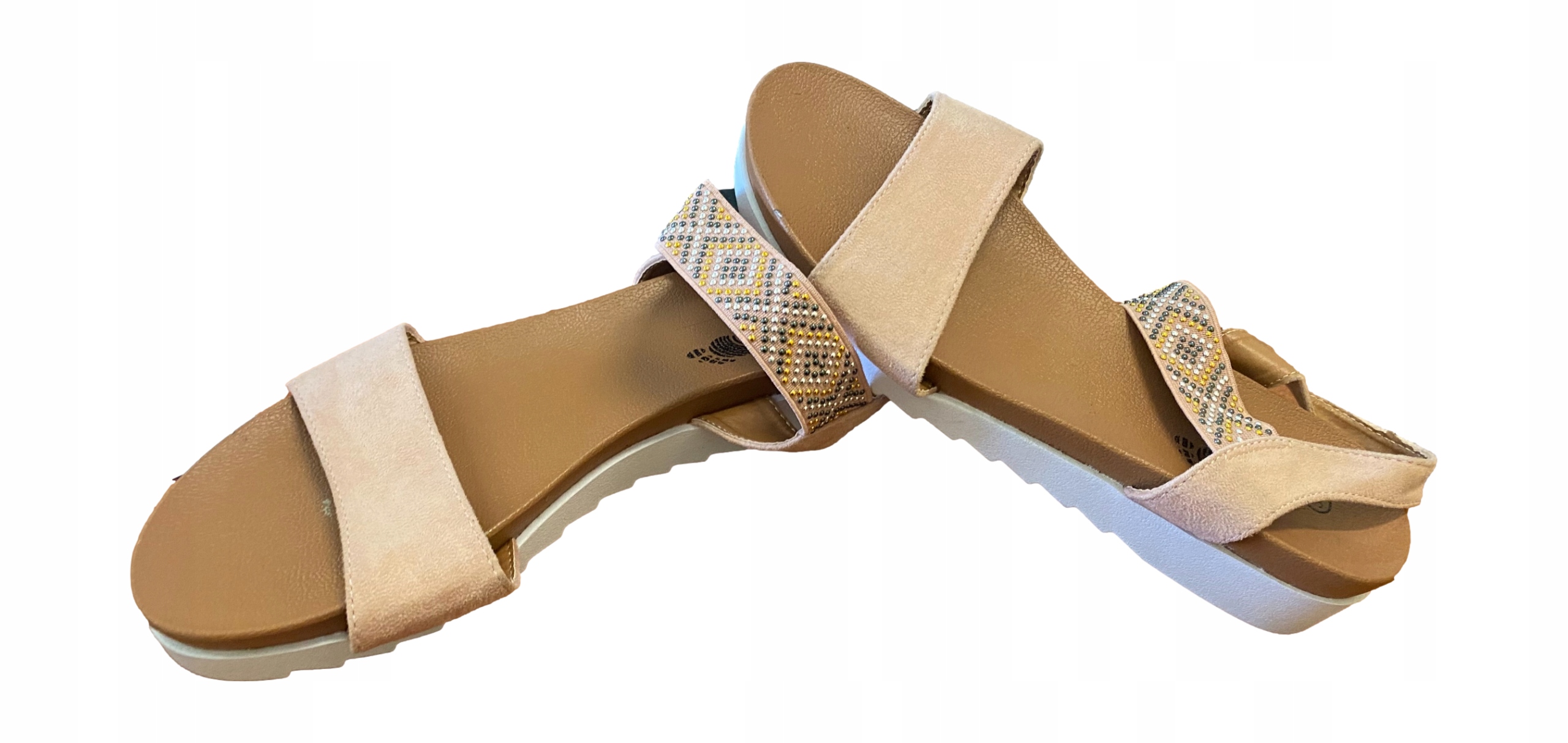 

Sandały Damskie Comfort Step sandałki Róż *38