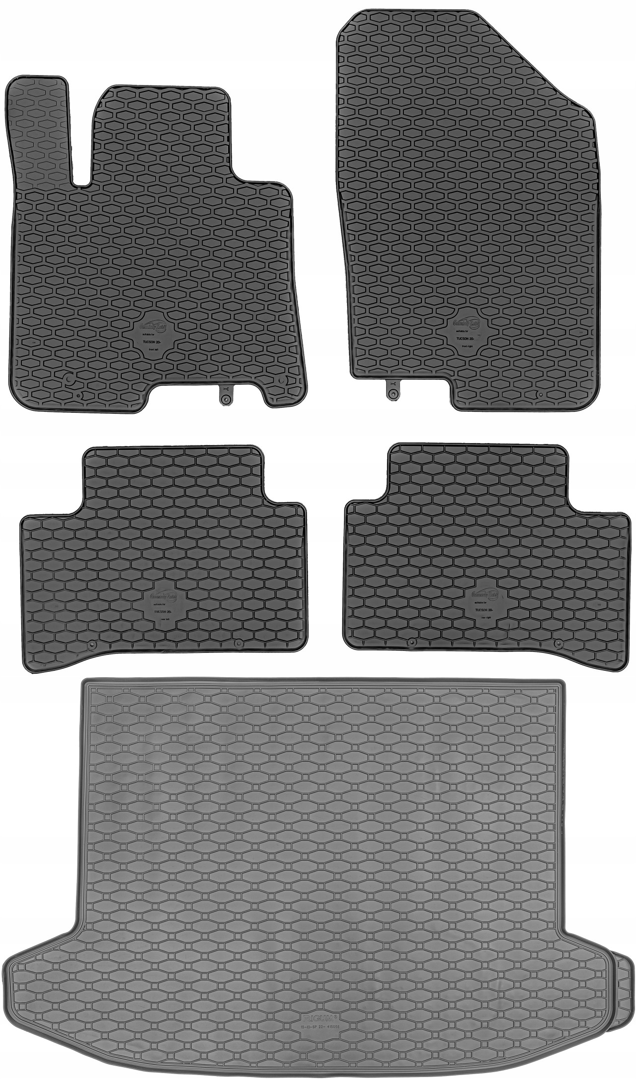 Kia Sportage V Suv 2021- (horný batožinový priestor) Sada Koberce batožinový priestor