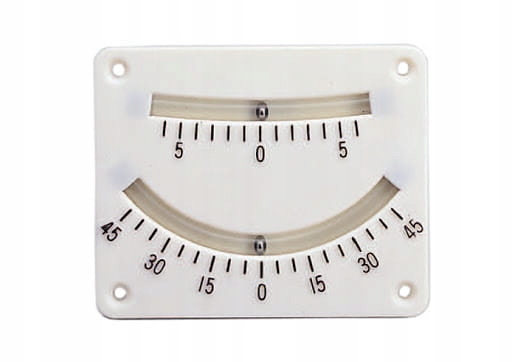 PRZECHYŁOMIERZ KLINOMETR 45-0-45° PODWÓJNY