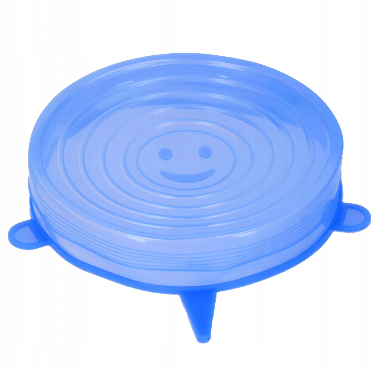 POKRYWKI SILIKONOWE SZCZELNE UNIWERSALNE DO ŻYWNOŚCI ZESTAW 6szt POKRYWEK Marka Springos