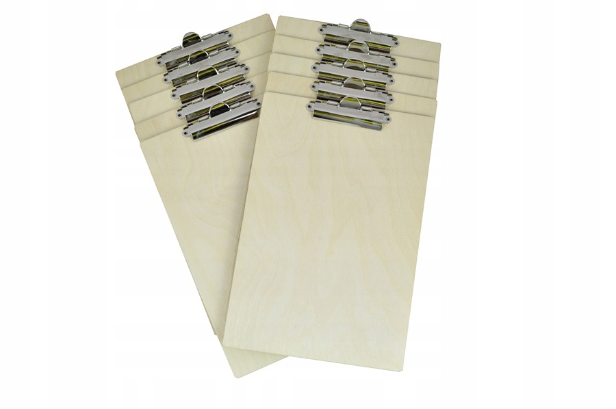 

Drewniany Clipboard A4 podkładka pod Menu 10x