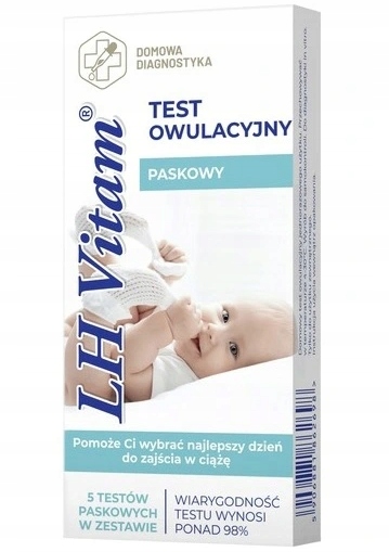 

Lh Vitam Test Owulacyjny 5 testów Diagnosis