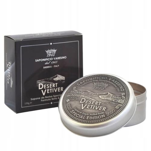 Saponificio Varesino Desert Vetiver hydratační mýdlo na holení 150 g