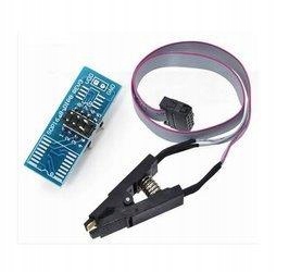 

Klips adapter pomiarowy SOIC8 SO8 płytka, kabel