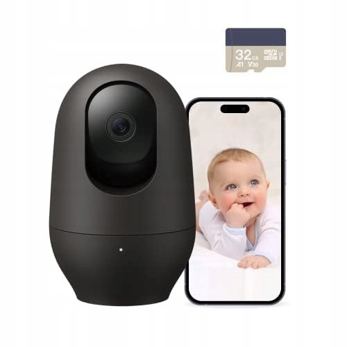 NOOIE Kamera 5G Dla Dzieci 2K WiFi 360 Stopni IR Nocna Z Alexa Audio — miniatura 4
