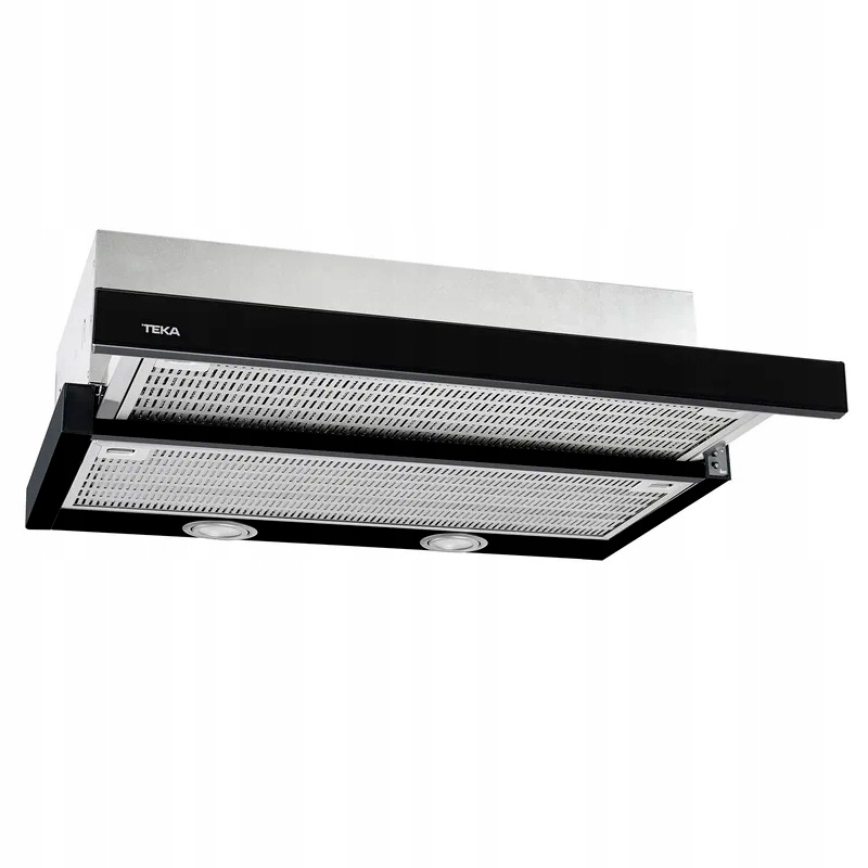 Okap teleskopowy Teka Cnl 6415 Plus 60cm Podszafkowy Pochłaniacz Czarny