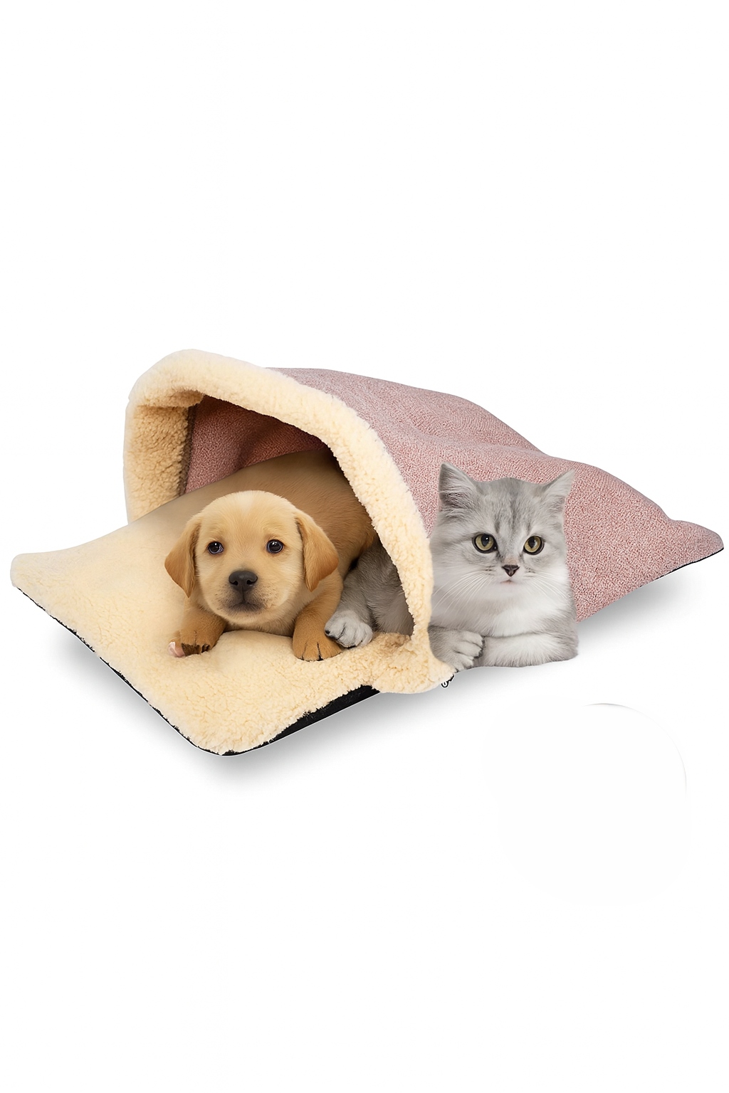 Levně Pelíšek pro malá domácí zvířata Pes Kočka Norka pro psa Kožíšek Roz