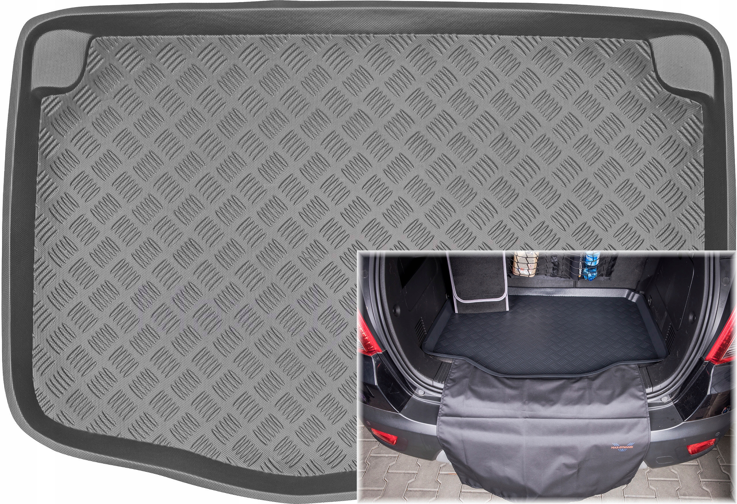 Mazda 2 II Hatchback 2014 Rohož do kufru krytka MultiProtector