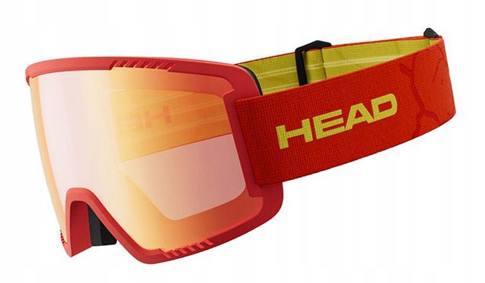 Gogle narciarskie snowboardowe Head Contex red red M (S2)