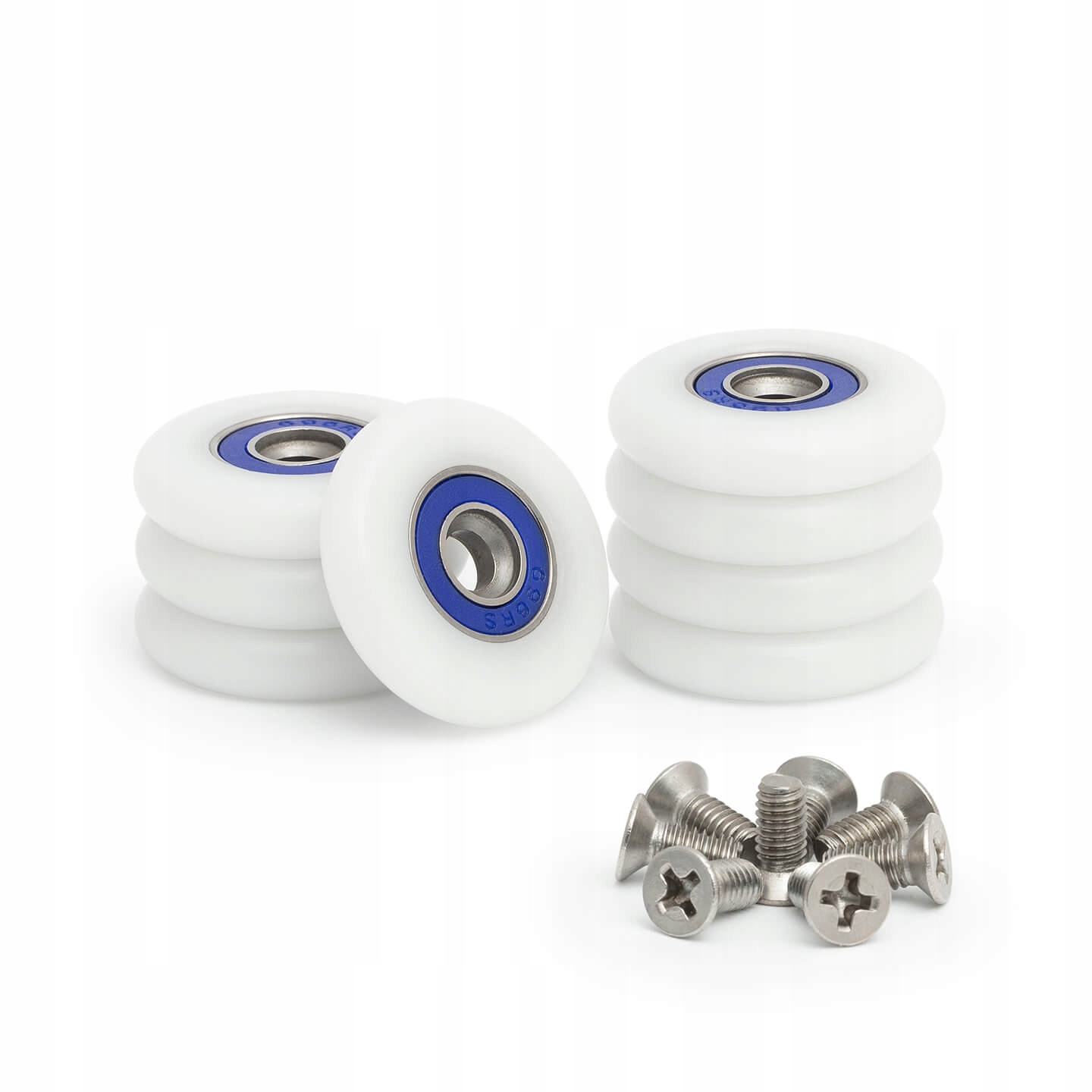 8x KÓŁKA ROLKI DO KABIN PRYSZNICOWYCH ŁOŻYSKA 27mm Marka Inea