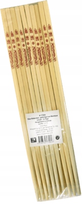 

Pałeczki bambusowe do sushi 10 sztuk 24 cm ozdobne