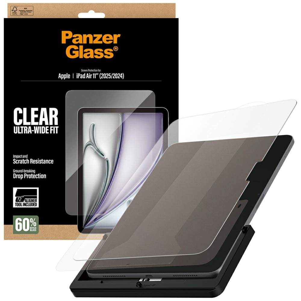 PanzerGlass tvrzené sklo Pancéřové Aplikátor pro iPad Air 11 M2/M3/M4