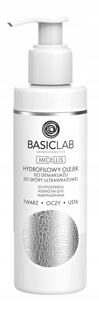 Basiclab Hydrofilowy olejek do demakijażu do skóry ultrawrażliwej 200 ml