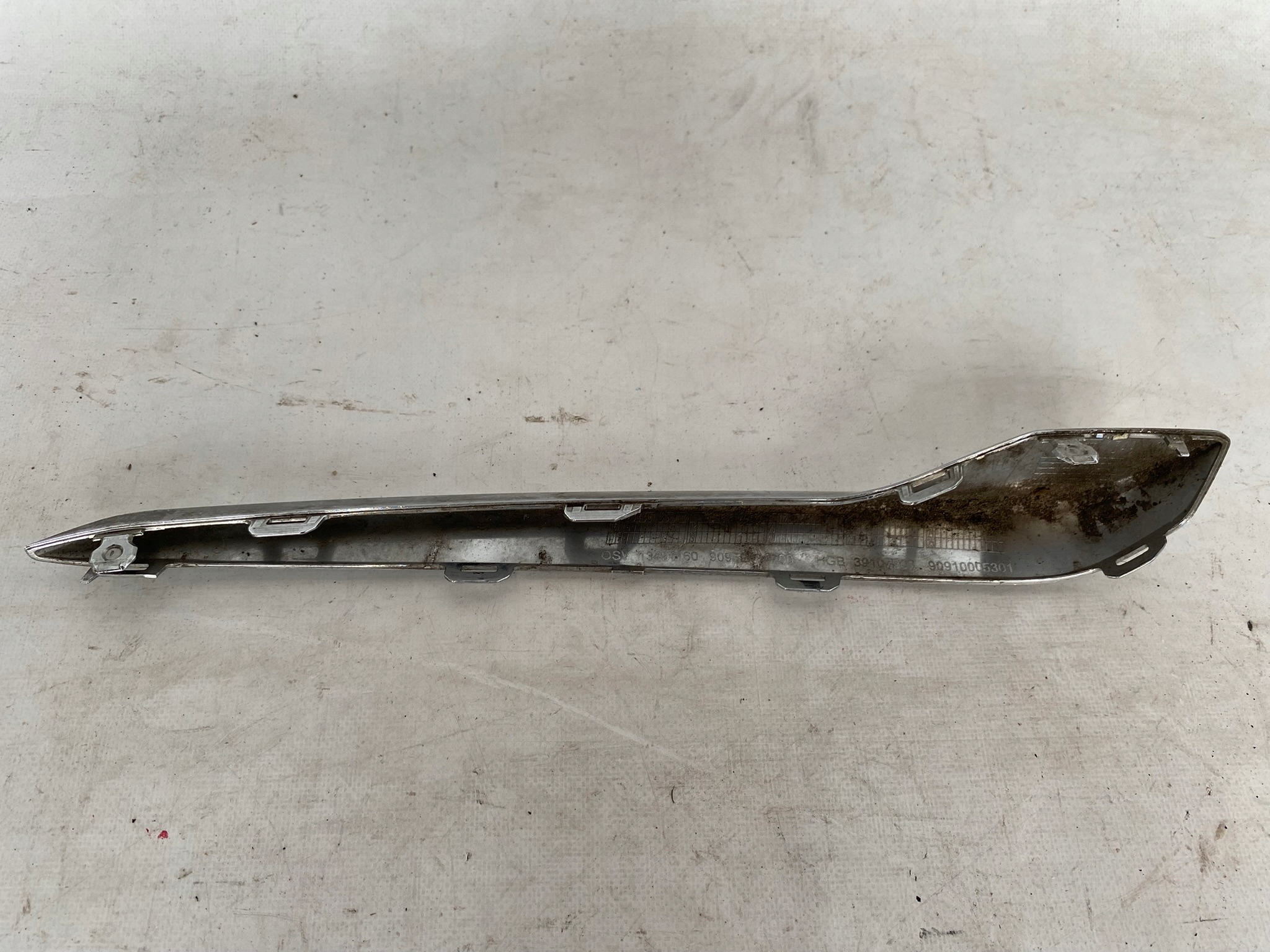 OPEL INSIGNIA B 17- moulding CHROM GRILLA right front 13491191