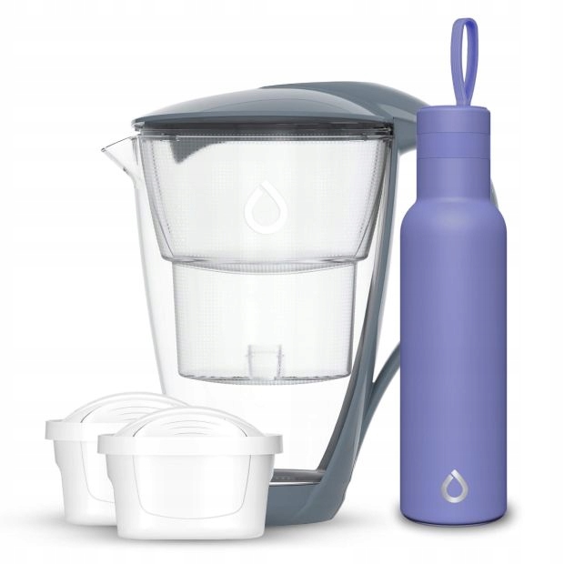 Džbán Crystal Ocelový Led 2 vložky Unimax Vřesová termoláhev Easy