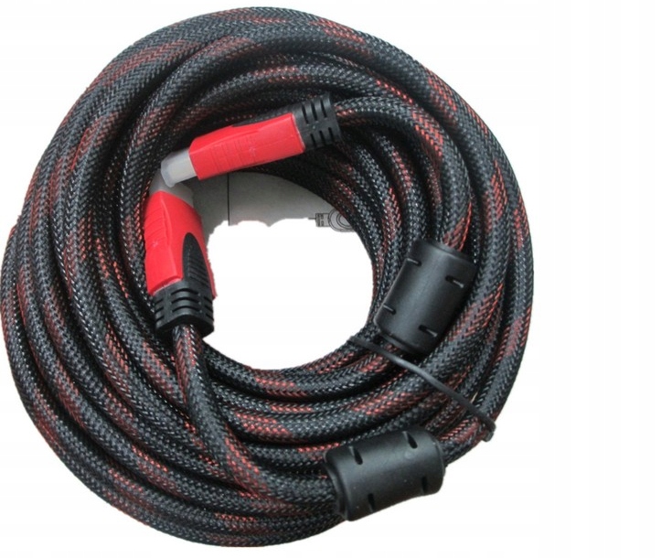 

Kabel Hdmi 15m przewód Hdmi-hdmi oplot Full Hd 3K