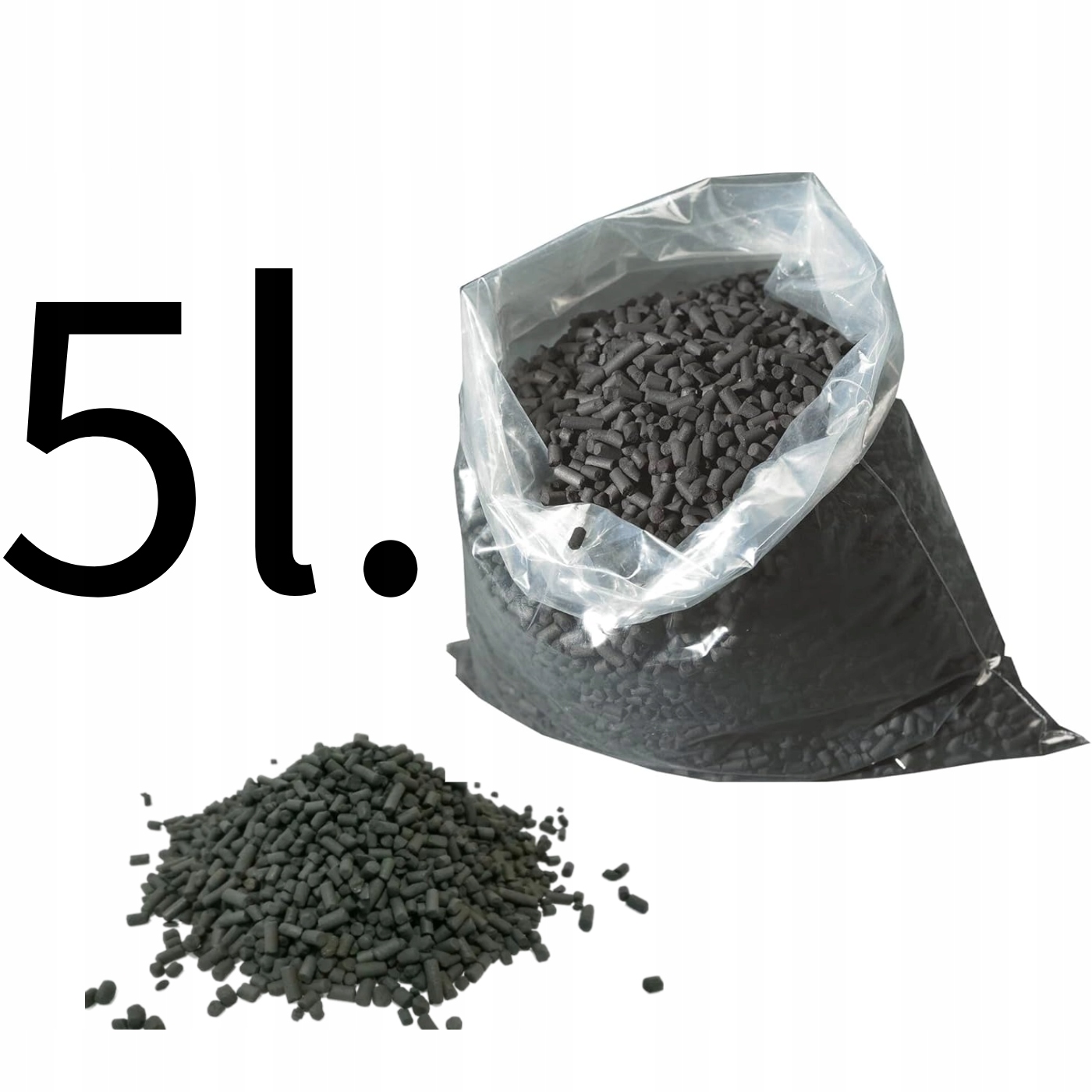 Levně Aktivní Uhlí Do Akvária Náplň Do Filtru 5l