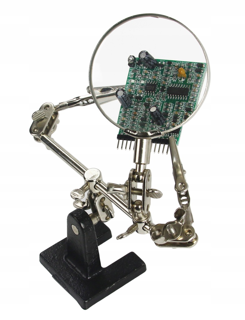 UCHWYT DO LUTOWANIA TRZECIA RĘKA LUTOWNICZA LUPA Marka Inna