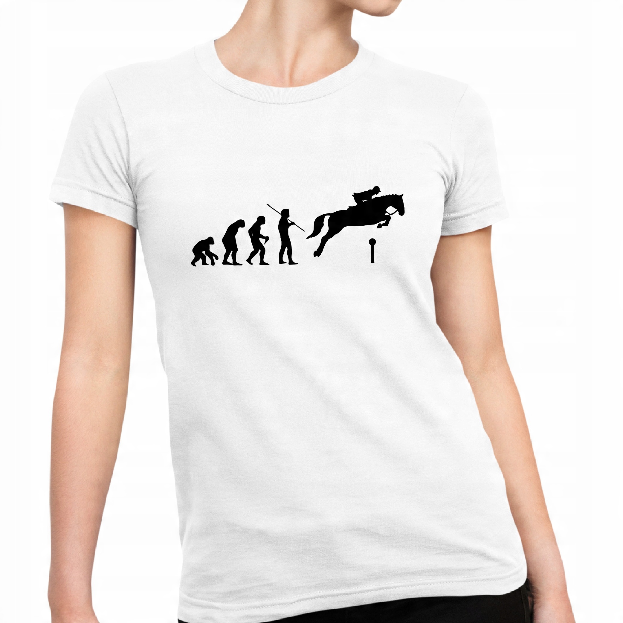 

Koszulka Jeździectwo Konne Ewolucja Evolution Koń