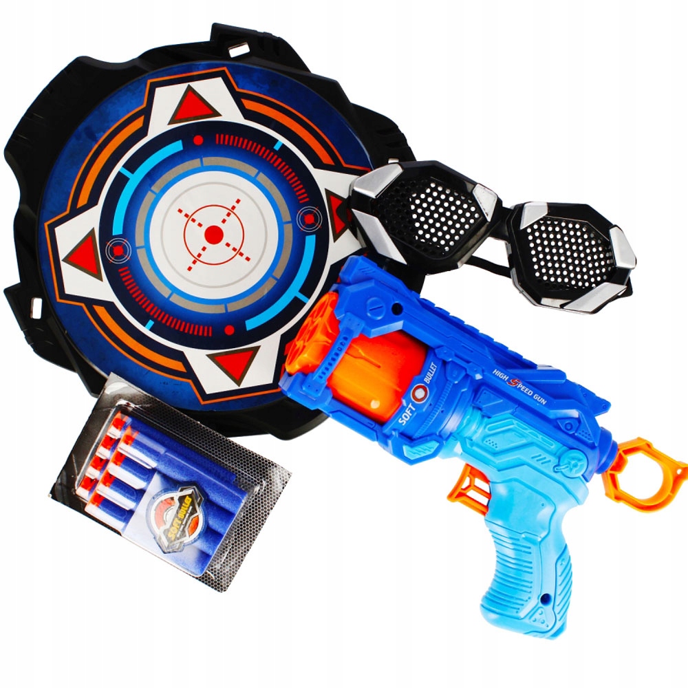 WYRZUTNIA AUTOMATYCZNA PISTOLET NA STRZAŁKI TARCZA