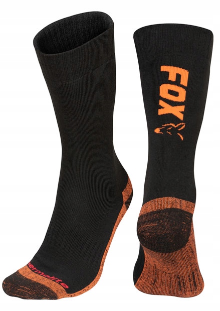 Skarpetki Collection Black Orange Socks 40-43 Fox