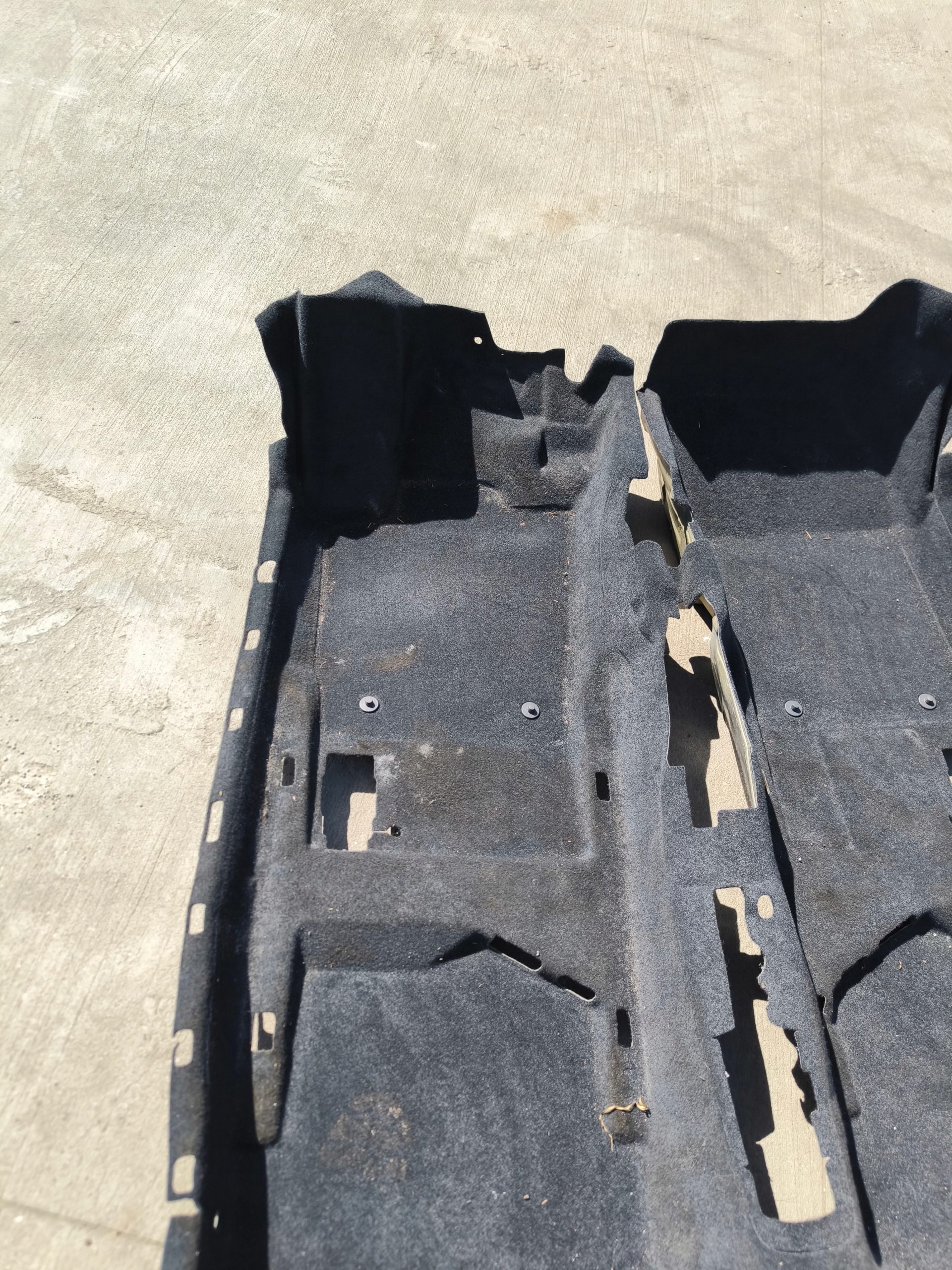 Matte Teppich AUTOTEPPICHE AUDI A1 8X 8X1863367D EUROPA *1* Original !!!