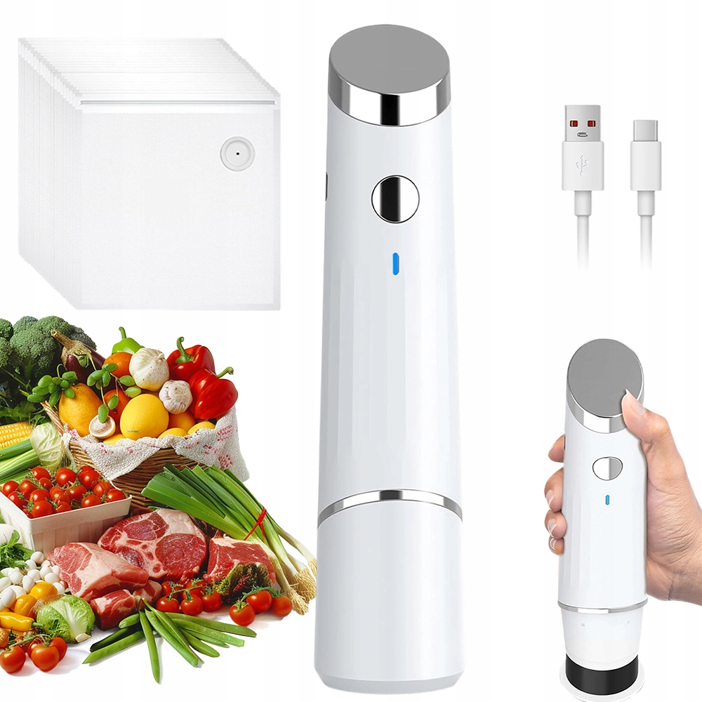 Levně Vakuové Sáčky S Pumpičkou Prodlužují Trvanlivost Potravin Vícenásobně