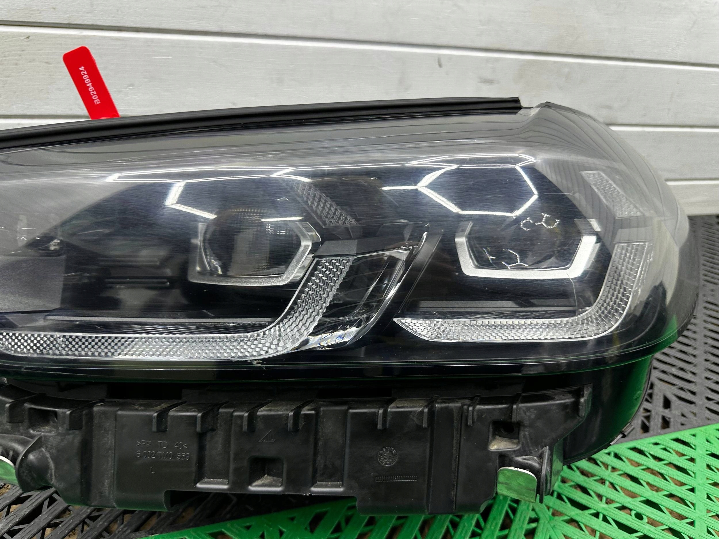 light front side left BMW X3 G01 X4 G02 LCI BLACK 5A29205