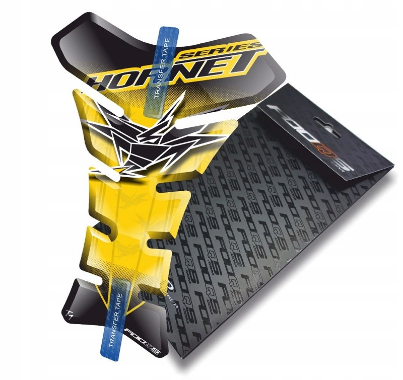 Tank-pad od firmy Fooqs pro Honda Hornet Cb 500 600 900 1000 Žlutý