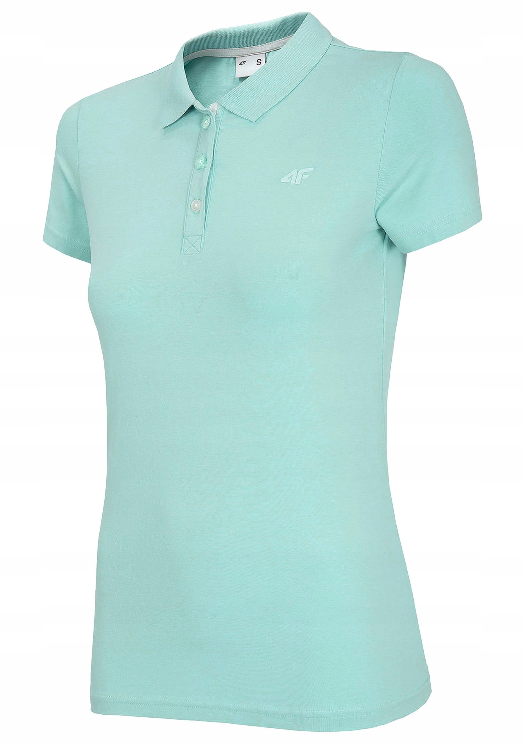 

T-shirt 4F Damski Polo NOSH4 TSD008 Miętowy R. Xs