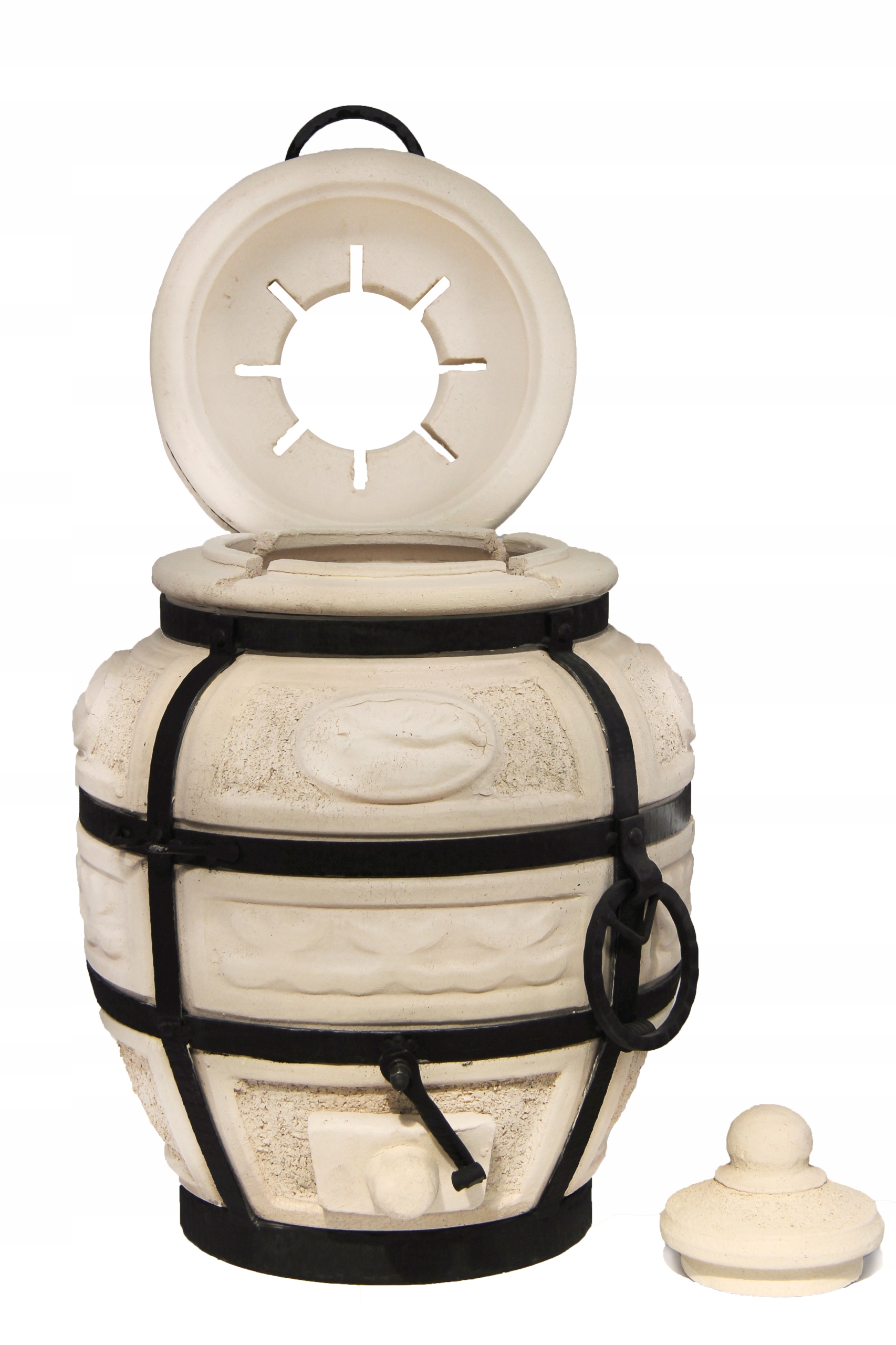 Gril Kamna s výklopným víkem