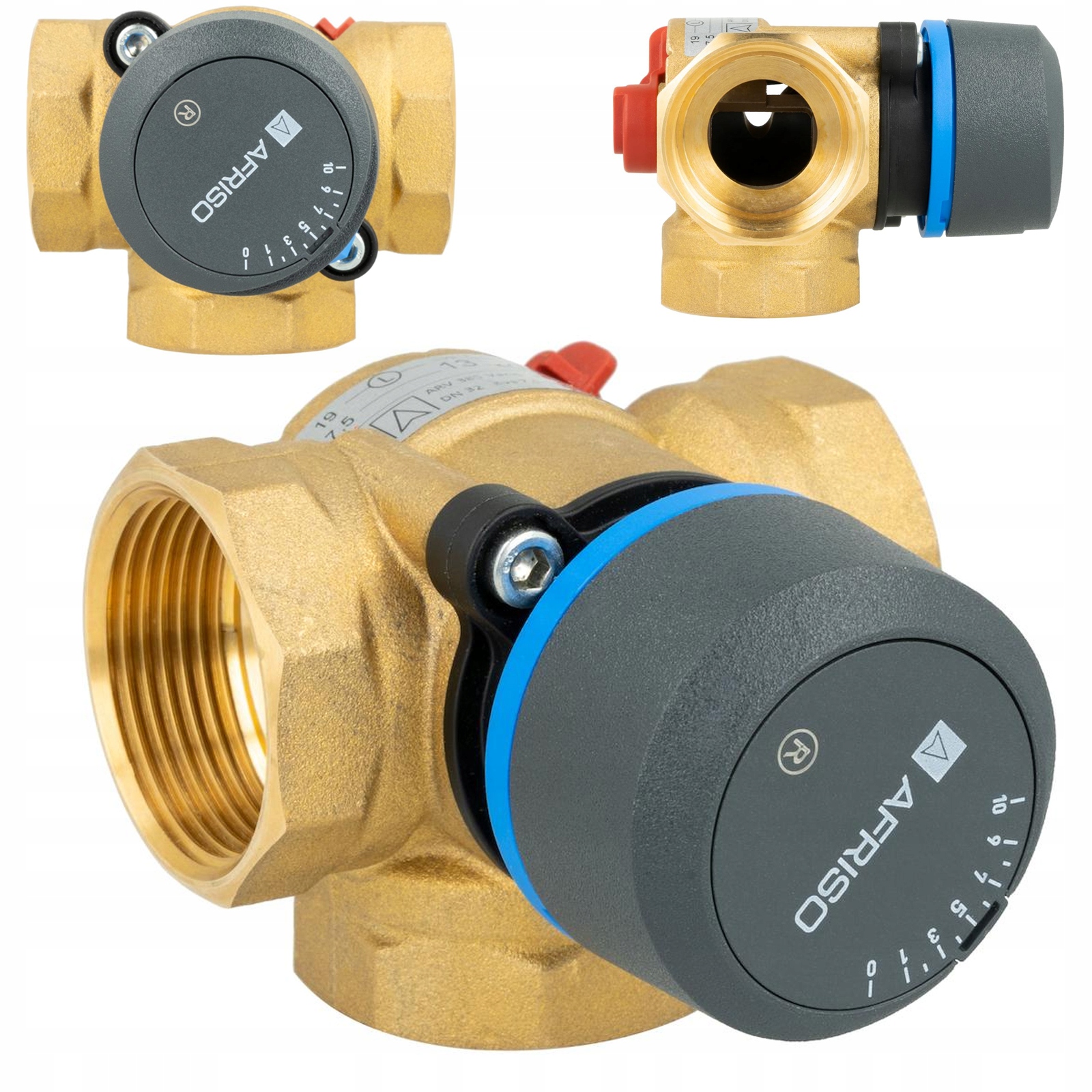 3-cestný zmiešavací ventil Afriso Arv 385 Vario Pro Click 5/4" DN32 1 1/4"