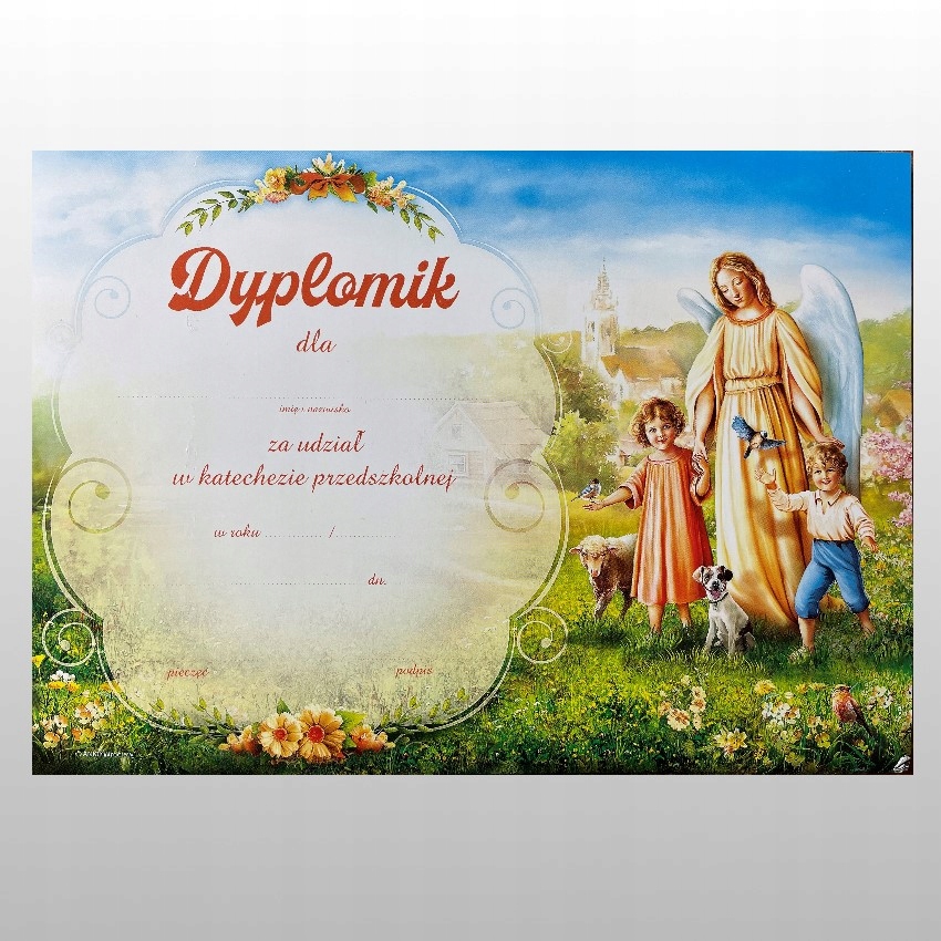 

Dyplom Ukończenia Katechezy W Przedszkolu