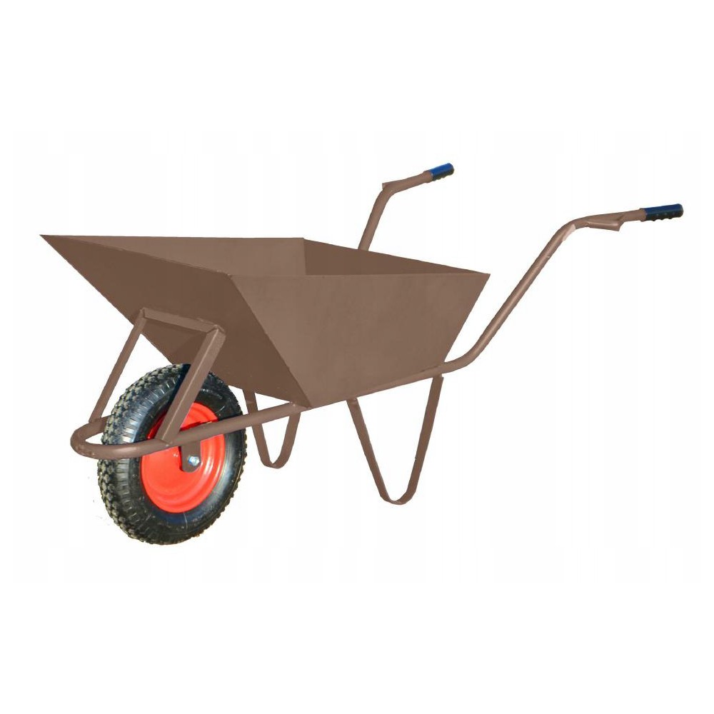 AWTOOLS TACZKA BUDOWLANA 85L/1,5mm BRĄZ+OSŁONA