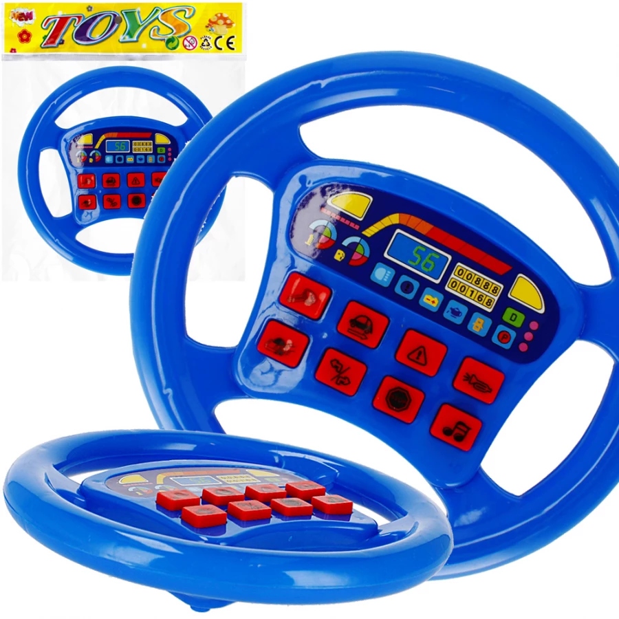 ZABAWKA INTERAKTYWNA KIEROWNICA SYMULATOR JAZDY