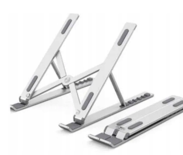 STOJAK PODSTAWKA POD LAPTOP TABLET SREBRNA