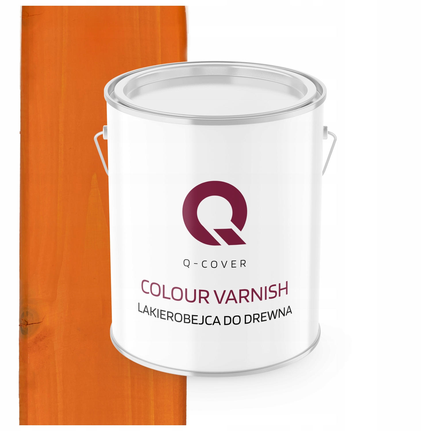 Lakovač Na Dřevo 3V1 Extra Lazura Polomatný Oranžový 2,5 L Ochranný