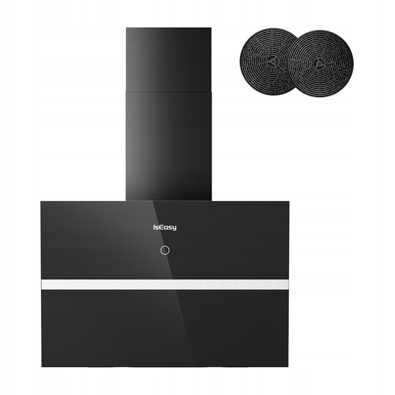 Okap kuchenny IsEasy TV1360D4-CC-I2 czarny