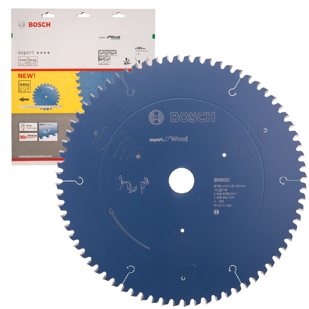 

Piła Tarcza Pilarska Widiowa 305x30mm 72Z Bosch