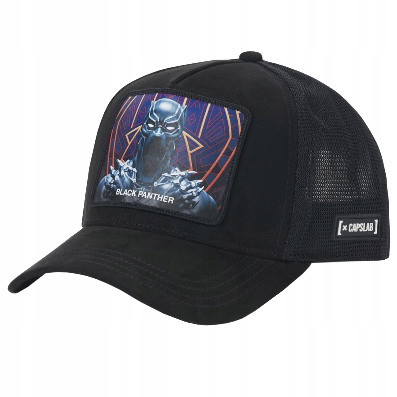 Capslab Marvel Black Panther Cap [uni] Pánská Kšiltovka černá Bavlna čepice
