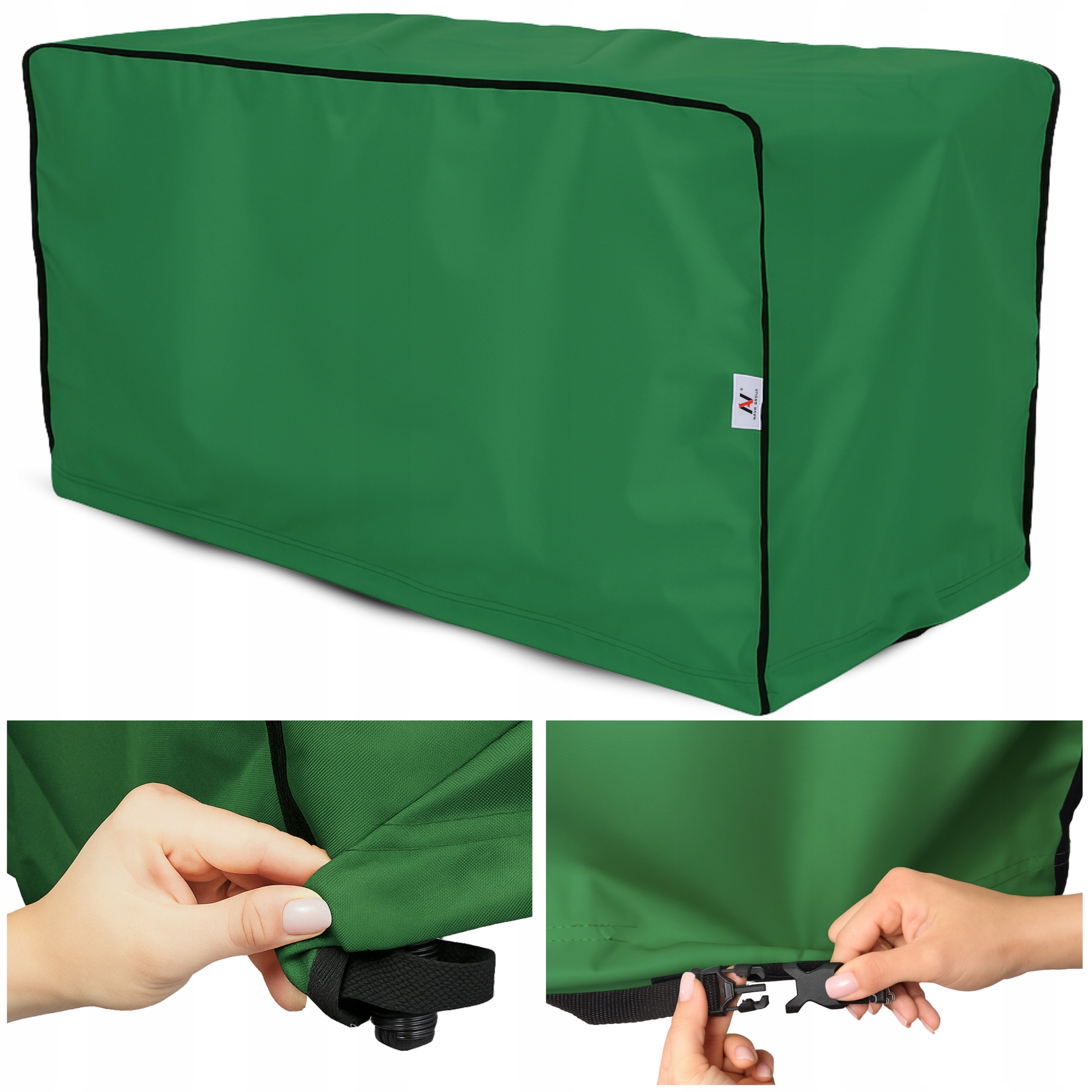 Obal na zahradní stůl Truhla Vodotěsný na míru do 150 cm Silný