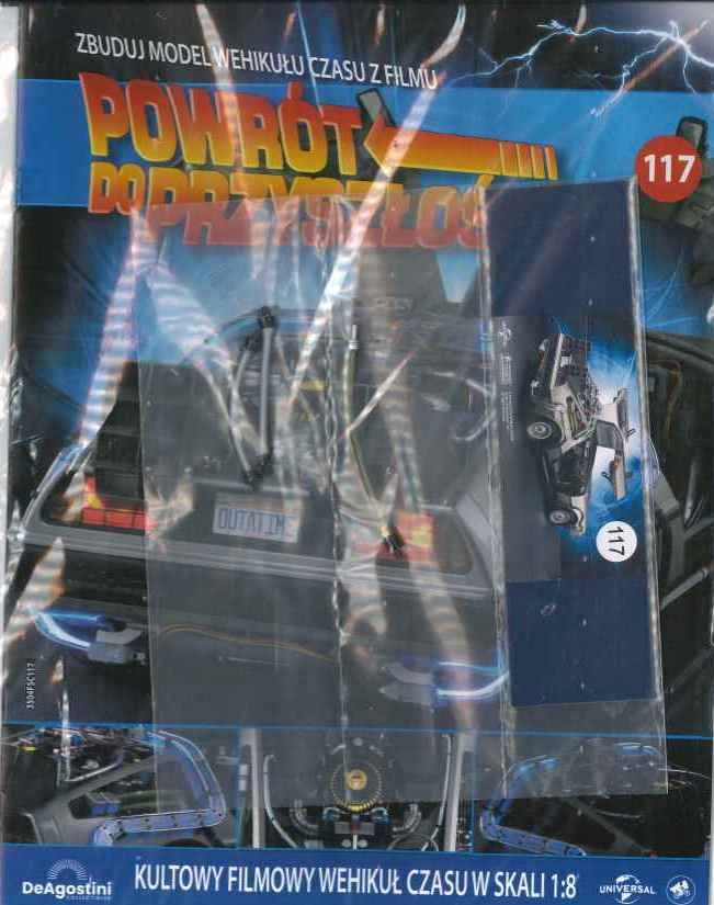 KOLEKCJA DELOREAN POWRÓT DO PRZYSZŁOŚCI nr 117
