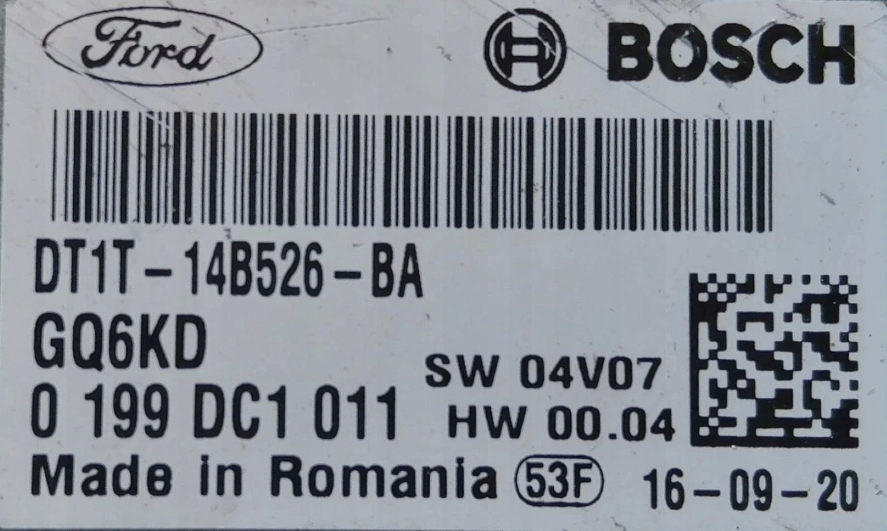 FORD CONNECT MK2 voltage module DT1T-14B526-BA