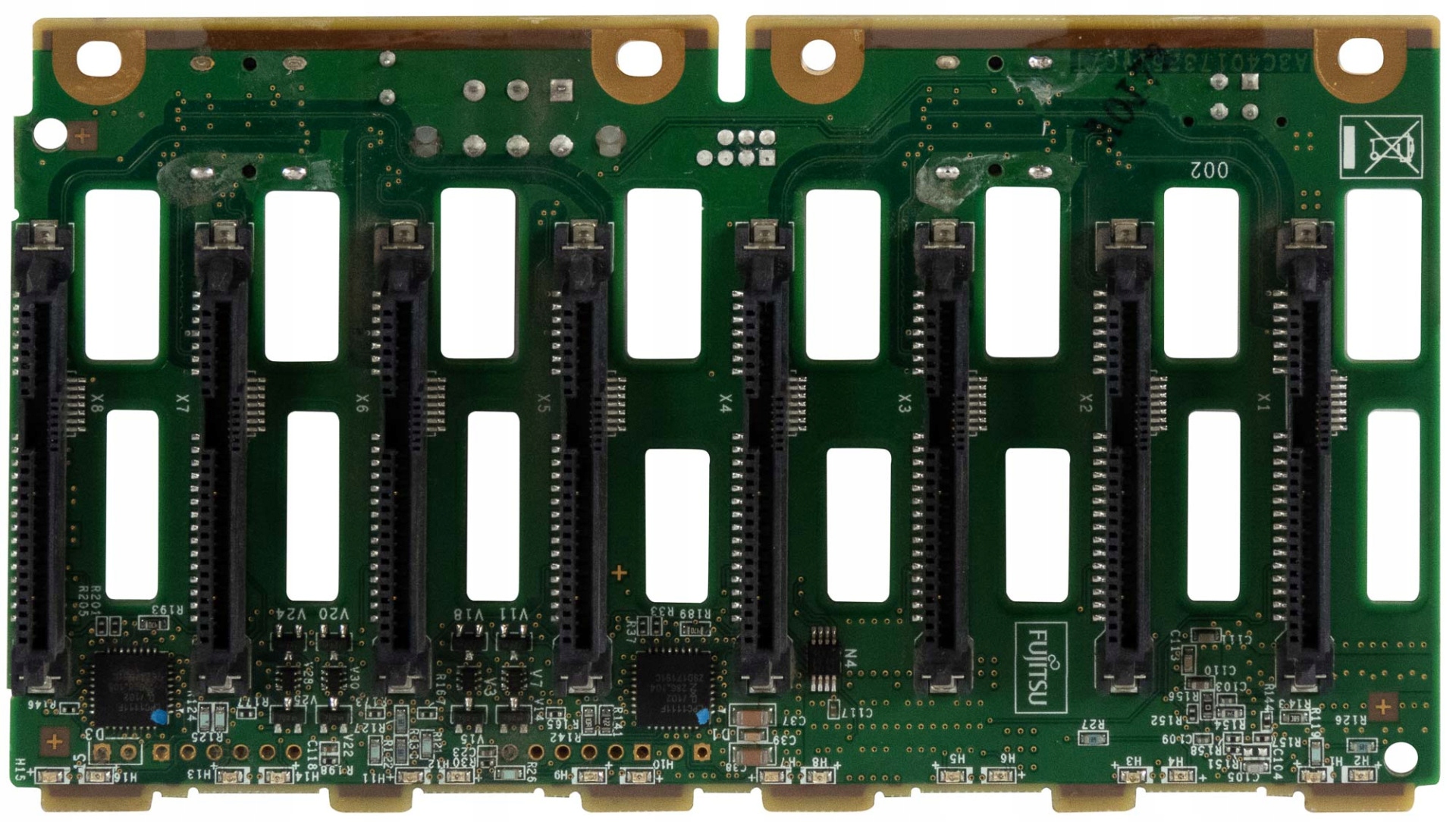 Fujitsu A3C40173252 8x Sas 2.5'' Hdd Backplane pro Primergy RX2540